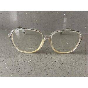 Marchon Blue Ribbon Eyeglasses Frames ONLY 53 14 130 Grey Marble Full rim Vtg